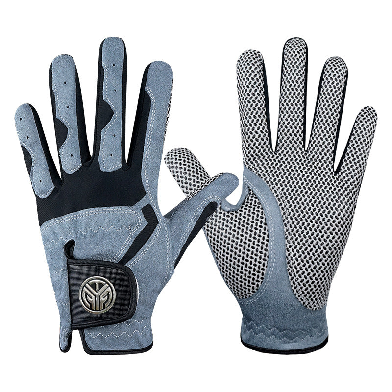 Genuine Tygolf Golf Gloves for Men, Microfiber Cloth, Non-Slip, Breathable, Wear-Resistant, Washable Golf Gloves