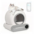 DOEL 2026 Upgrade Automatic Smart Litter Box, Self-Cleaning Cat Litter Box 65L Large Capacity, APP Control, 2.4G WiFi Only, Ion Odor Neutralization, Compatible with Clumping Litters, Ideal for Multi-Cat Homes