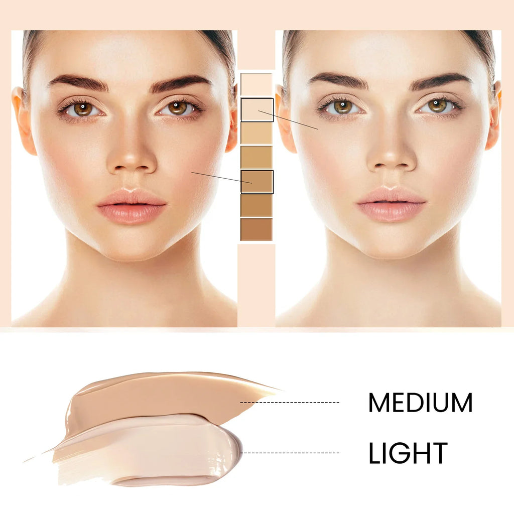 Repair CC Cream — Waterproof Concealer, SPF 40/50, Brightening & Moisturizing Foundation