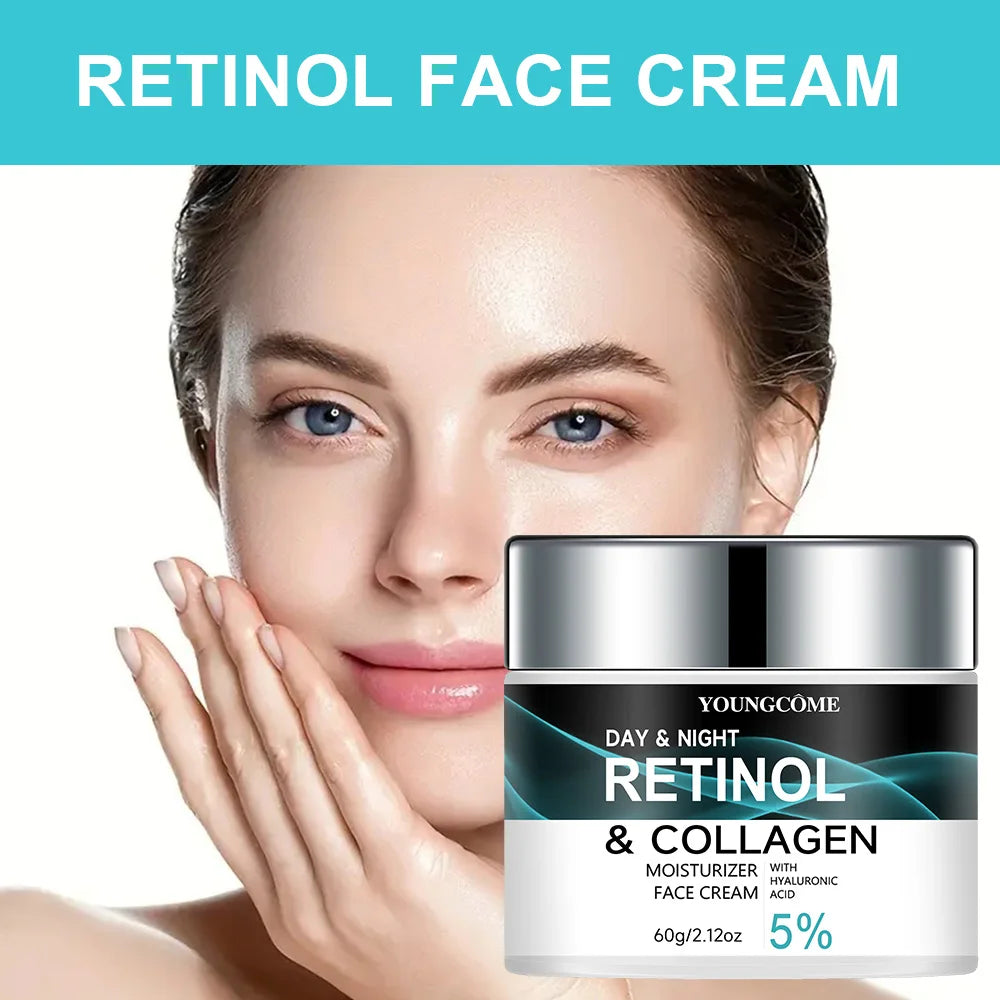 YOUNGCOME Retinol Cream Promotes Skin Elasticity And Luster Nourishing And Locking Moisture To Improve Skin Texture