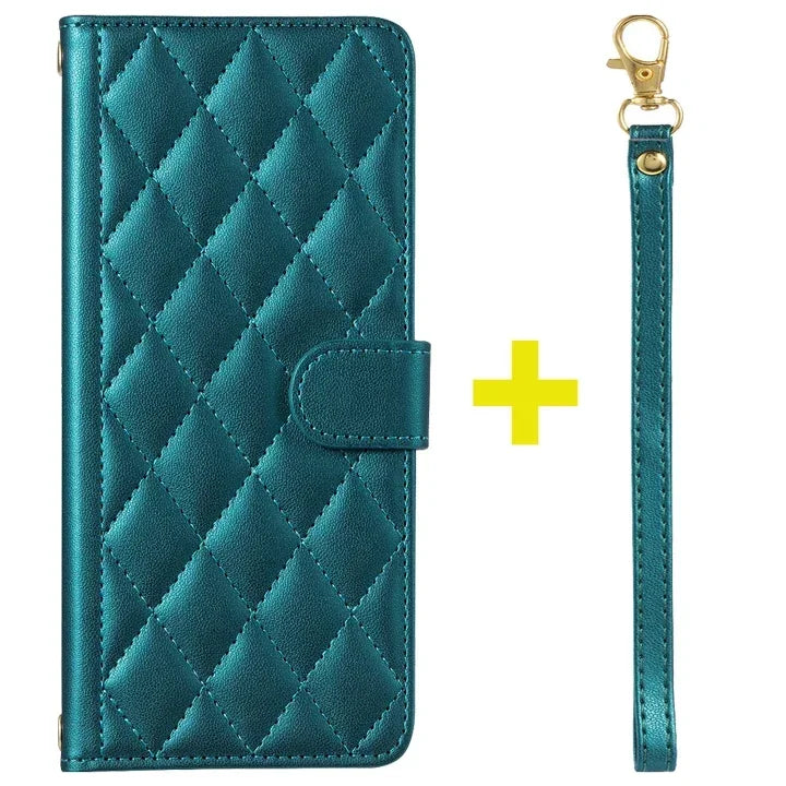 Flip Case For iPhone 17 Pro Max 5G 2025 Crossbody Leather Wallet Funda For iPhone 17 Air Case iPhone17 Pro Luxury Book Cover