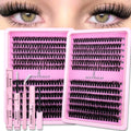 DIY Cluster Lashes — Individual Eyelash Extensions with Glue & Remover
