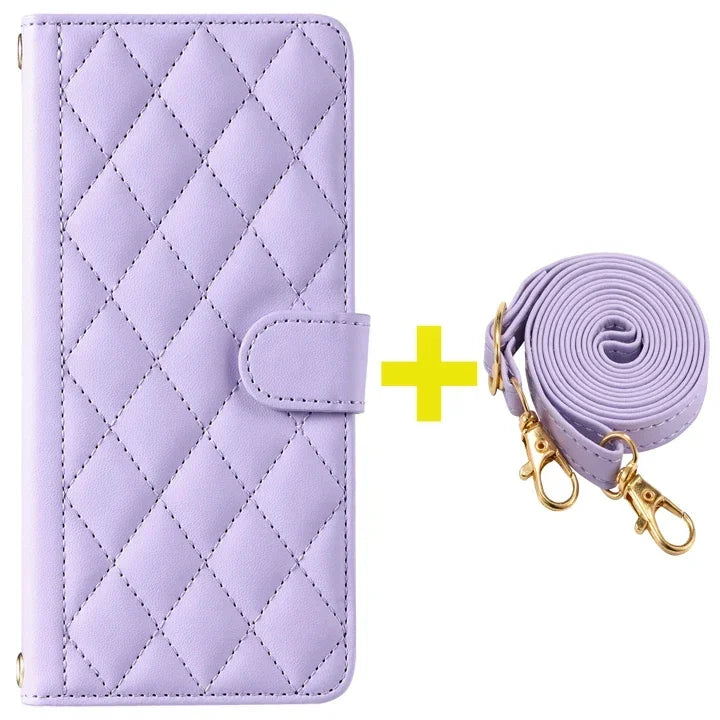 Flip Case For iPhone 17 Pro Max 5G 2025 Crossbody Leather Wallet Funda For iPhone 17 Air Case iPhone17 Pro Luxury Book Cover