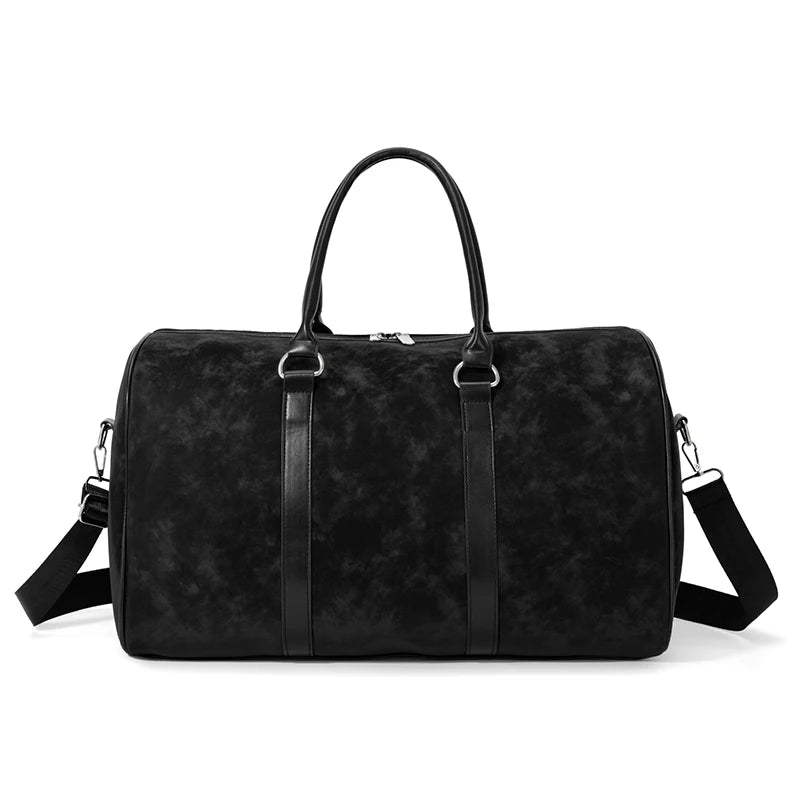 Leopard Print Duffle Weekender Bag Large Carry on Travel Bag Adjustable Strap Sports Gym Overnight Handbag for Men Women