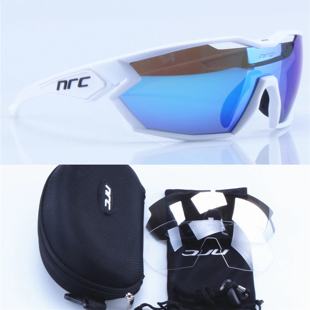 NRC X2 PRide 3lens Cycling Glasses Man Mountain Bike Bicycle Sport Sunglasses MTB Cycling Eyewear Woman