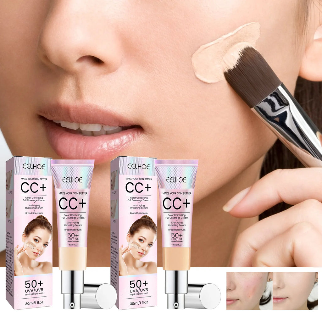 Repair CC Cream — Waterproof Concealer, SPF 40/50, Brightening & Moisturizing Foundation