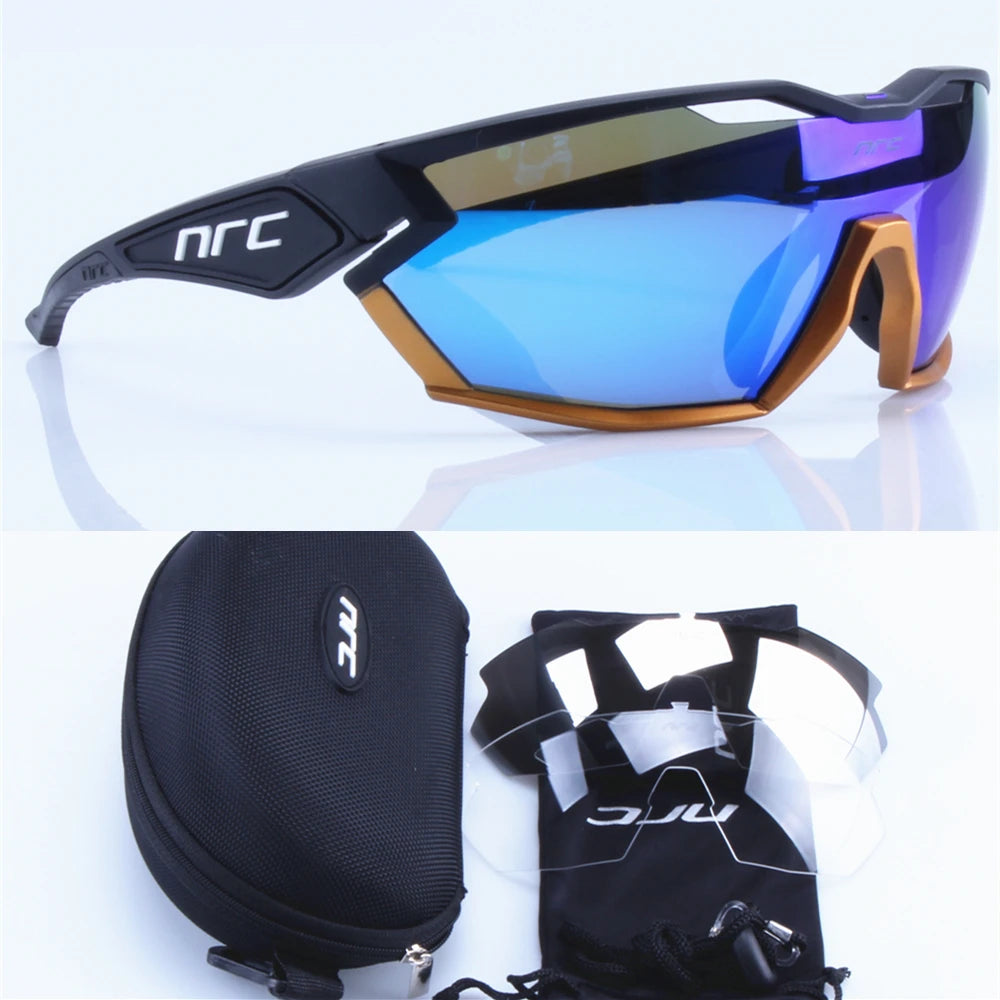 NRC X2 PRide 3lens Cycling Glasses Man Mountain Bike Bicycle Sport Sunglasses MTB Cycling Eyewear Woman