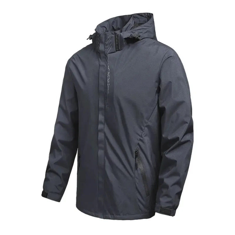 Men's Outdoor Waterproof Raincoat Lightweight Raincoat with Hood streetwear Hiking Windproof Jacket Climbing Outdoor Jackets