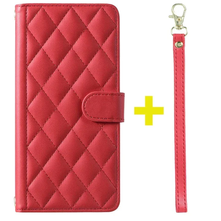 Flip Case For iPhone 17 Pro Max 5G 2025 Crossbody Leather Wallet Funda For iPhone 17 Air Case iPhone17 Pro Luxury Book Cover