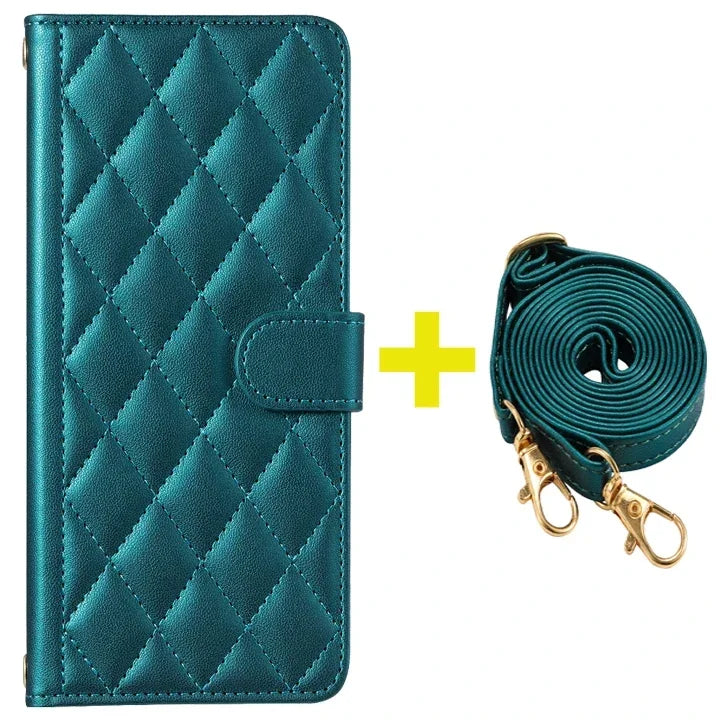 Flip Case For iPhone 17 Pro Max 5G 2025 Crossbody Leather Wallet Funda For iPhone 17 Air Case iPhone17 Pro Luxury Book Cover