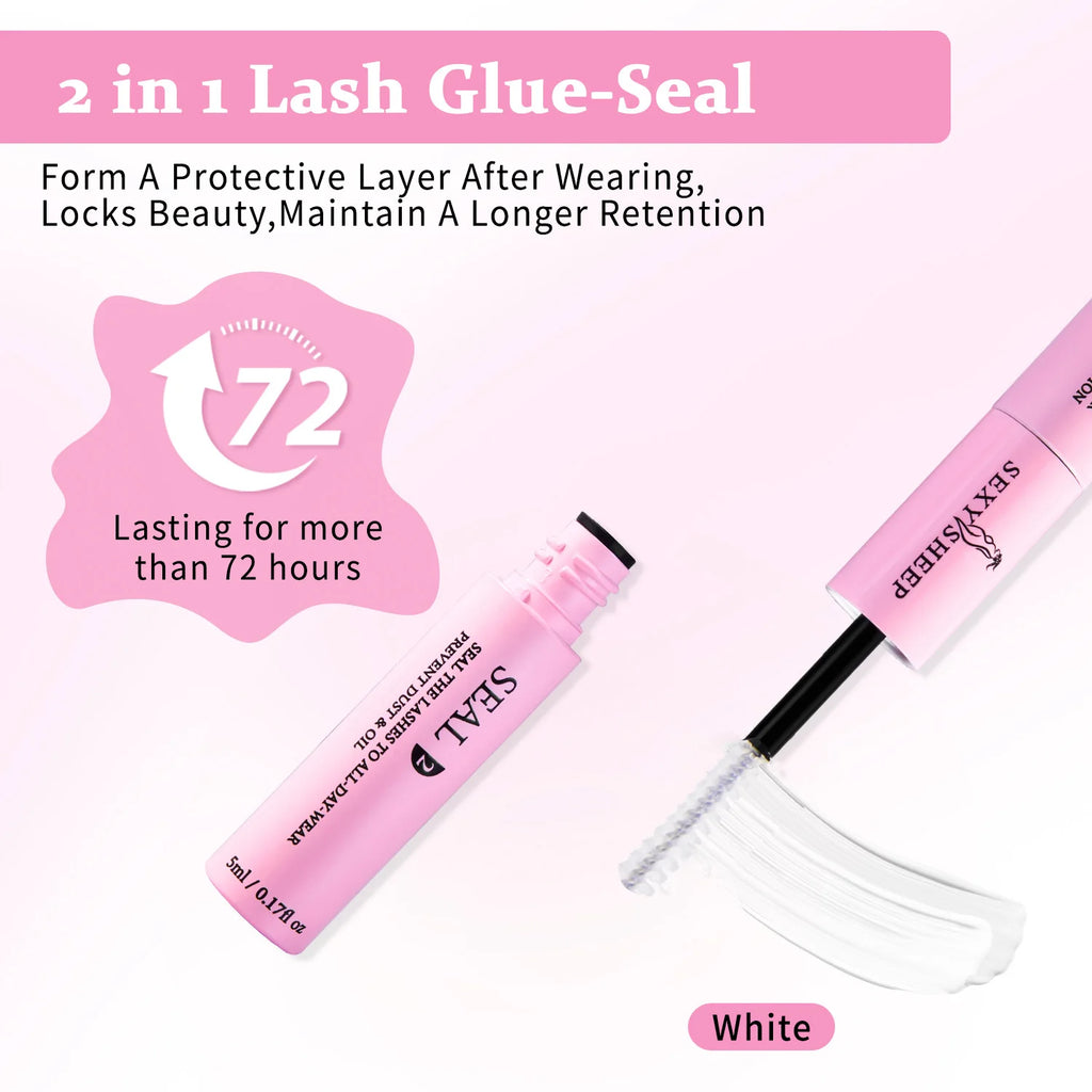 DIY Cluster Lashes — Individual Eyelash Extensions with Glue & Remover