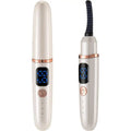 Rechargeable Electric Heated Eyelash Curler, Digital Display 3-Level Temperature Control for Long-Lasting Lash Curls