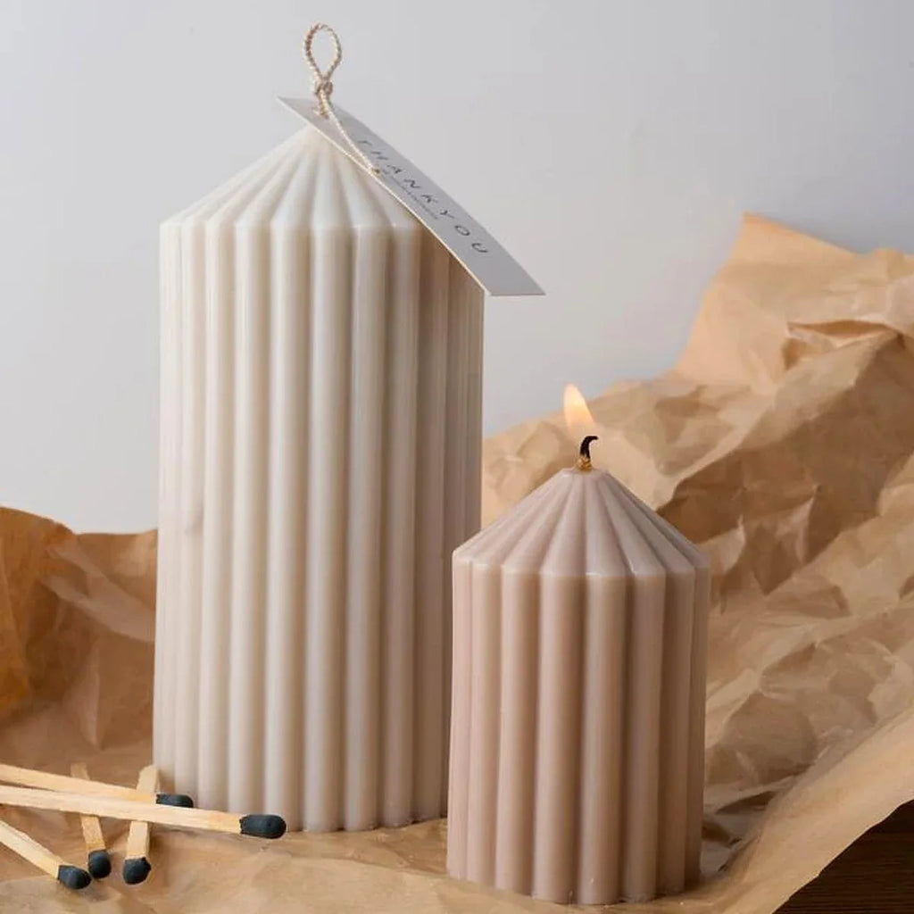 Simply Style Cylindrical Candle Silicone Mold DIY Aromath Candles Soap Making Resin Mold 3D Plaster Craft Home Decor Supplies