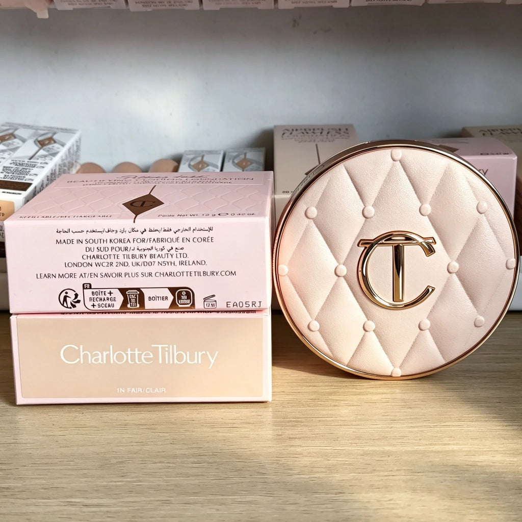 Charlotte Tilbury CT Makeup Set Base Makeup Antioxidant Powder Smooth Fine High Waterproof Skin-nourishing Essence Foundation