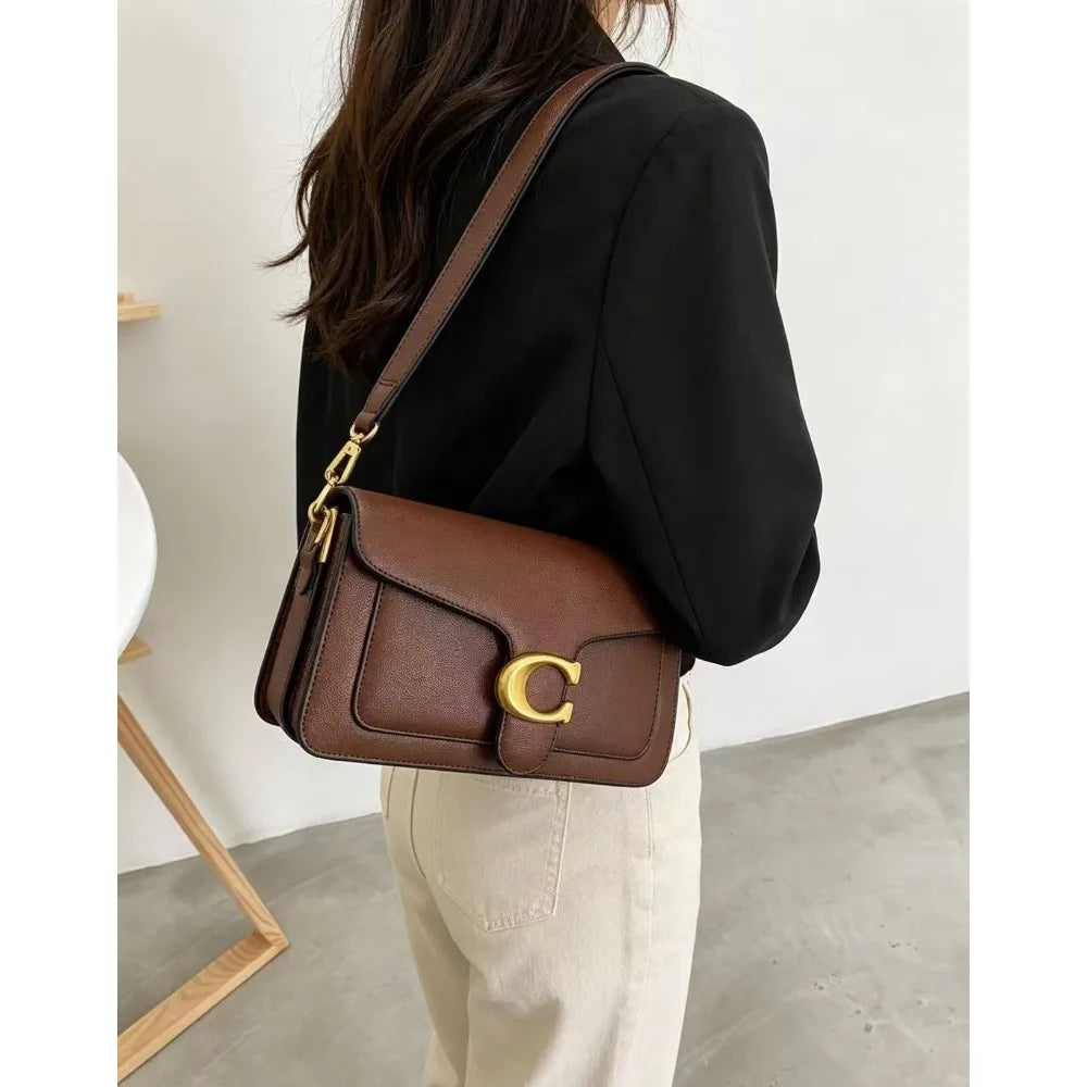 26 popular women's light luxury bags, versatile small square bags, multifunctional shoulder bags, solid color crossbody bags