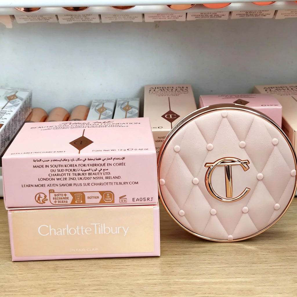 Charlotte Tilbury CT Makeup Set Base Makeup Antioxidant Powder Smooth Fine High Waterproof Skin-nourishing Essence Foundation