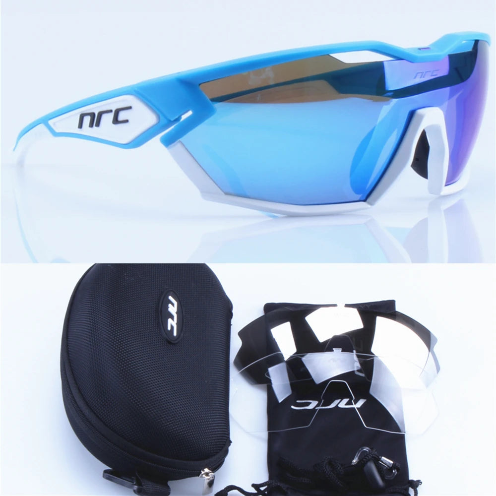 NRC X2 PRide 3lens Cycling Glasses Man Mountain Bike Bicycle Sport Sunglasses MTB Cycling Eyewear Woman