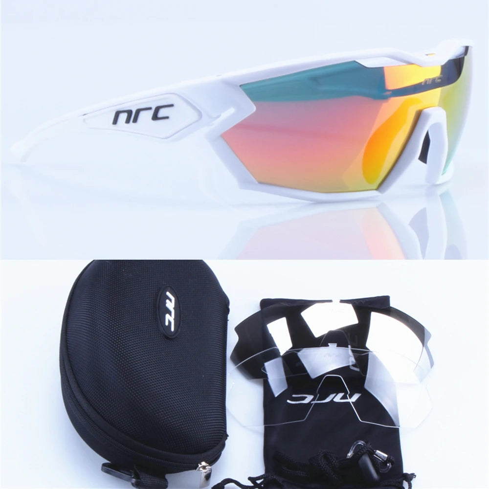 NRC X2 PRide 3lens Cycling Glasses Man Mountain Bike Bicycle Sport Sunglasses MTB Cycling Eyewear Woman