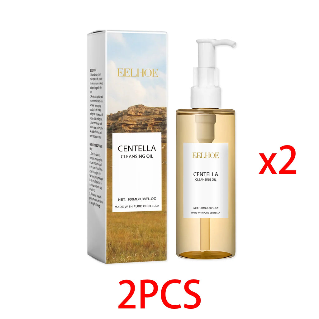 Centella Asiatica Cleansing Oil Makeup Remover Refreshing Clean Pores Oil Control Hydration Gentle Soothing Cleanser Facial Care