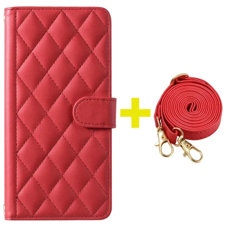 Flip Case For iPhone 17 Pro Max 5G 2025 Crossbody Leather Wallet Funda For iPhone 17 Air Case iPhone17 Pro Luxury Book Cover
